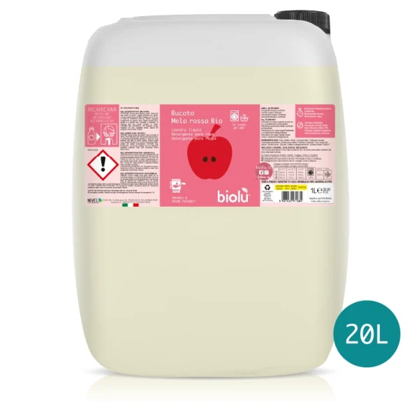 TANICA Bucato Mela Rossa 20lt Biolù