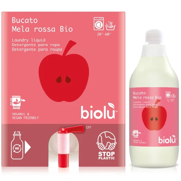Bucato Mela Rossa 1lt Biolù