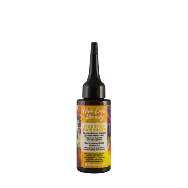Hair Loss Remedy Five Star Hair Saver Siero ricrescita e anticaduta 50ml Gentleaf