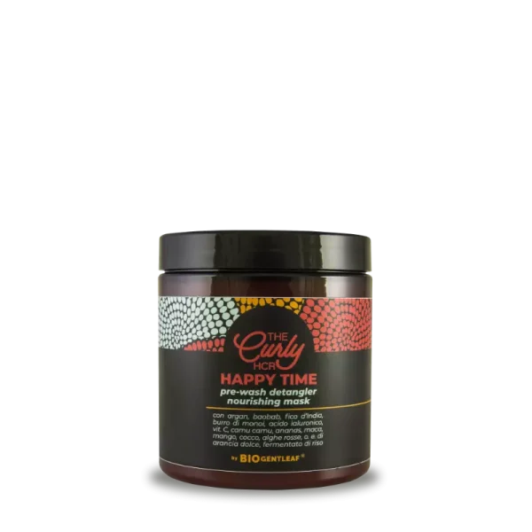 Curly Maschera nutriente e pre-wash Happy Time 250ml Gentleaf