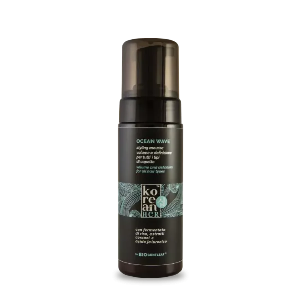 Korean Ocean Wave styling mousse volume e definizione 150ml Gentleaf