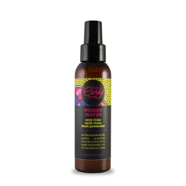 Curly Risciacquo acido e termoprotettore Power Water 100ml Gentleaf