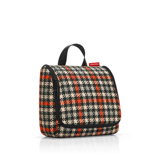 Beauty Toiletbag GLENCHECK RED Reisenthel