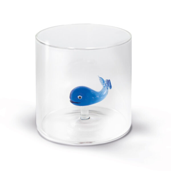 Bicchiere Vetro Borosilicato Balena WD Lifestyle