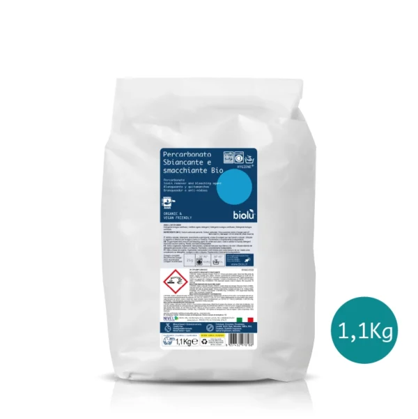 Percarbonato di Sodio Busta 1,1 Kg Biolù